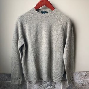 COPY - J. Crew (not Factory) 100% lambs wool sweater.